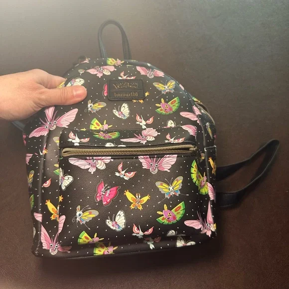 Loungefly Multicolor Pokémon Butterfly Backpack Set - Picture 3 of 8